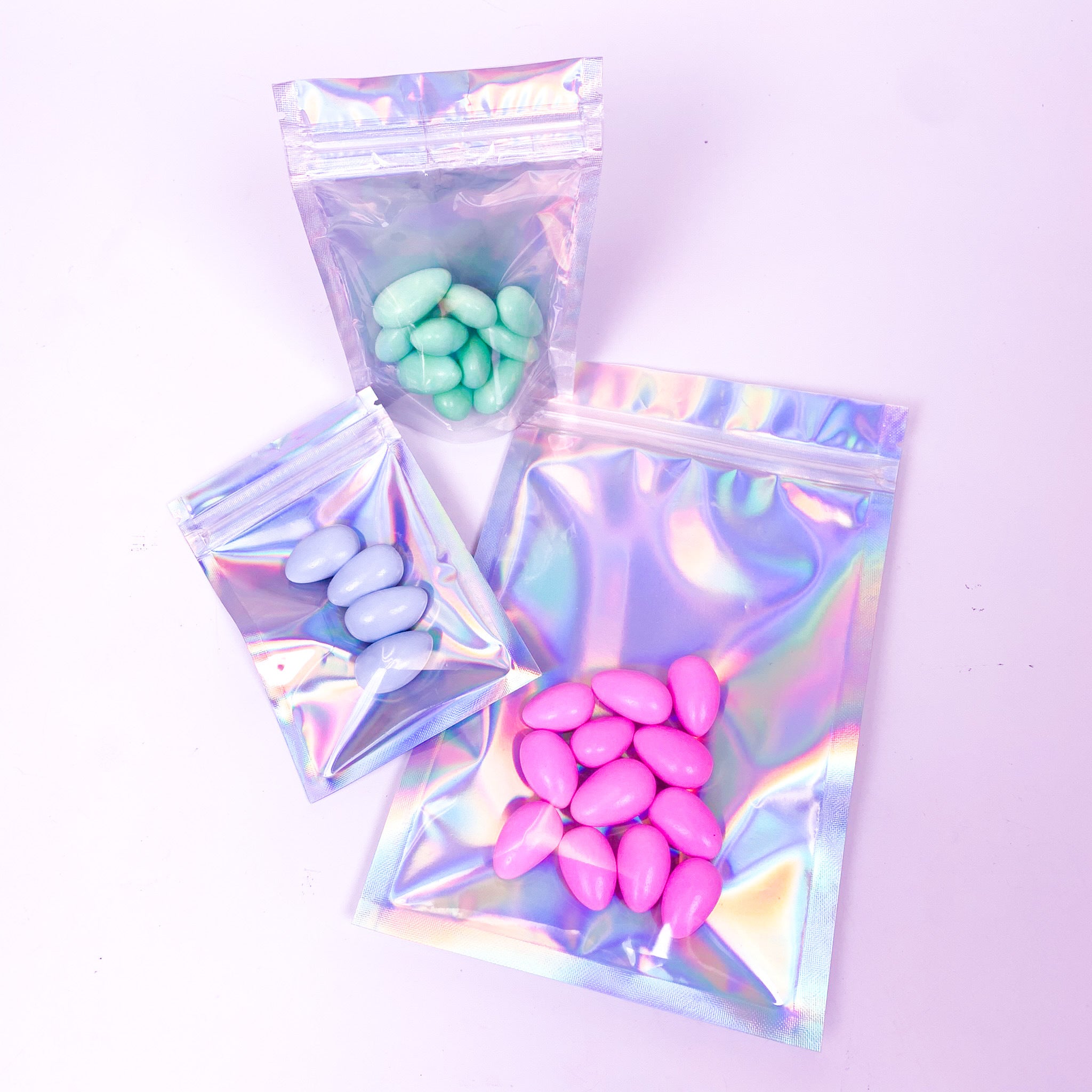 Add Some Pizz-azz with Holographic Bags!