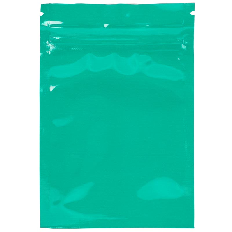 1 Gram Mylar Bags - Teal