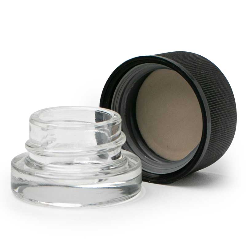 5ml Glass Concentrate Jar - Child Resistant Lid - 504qty