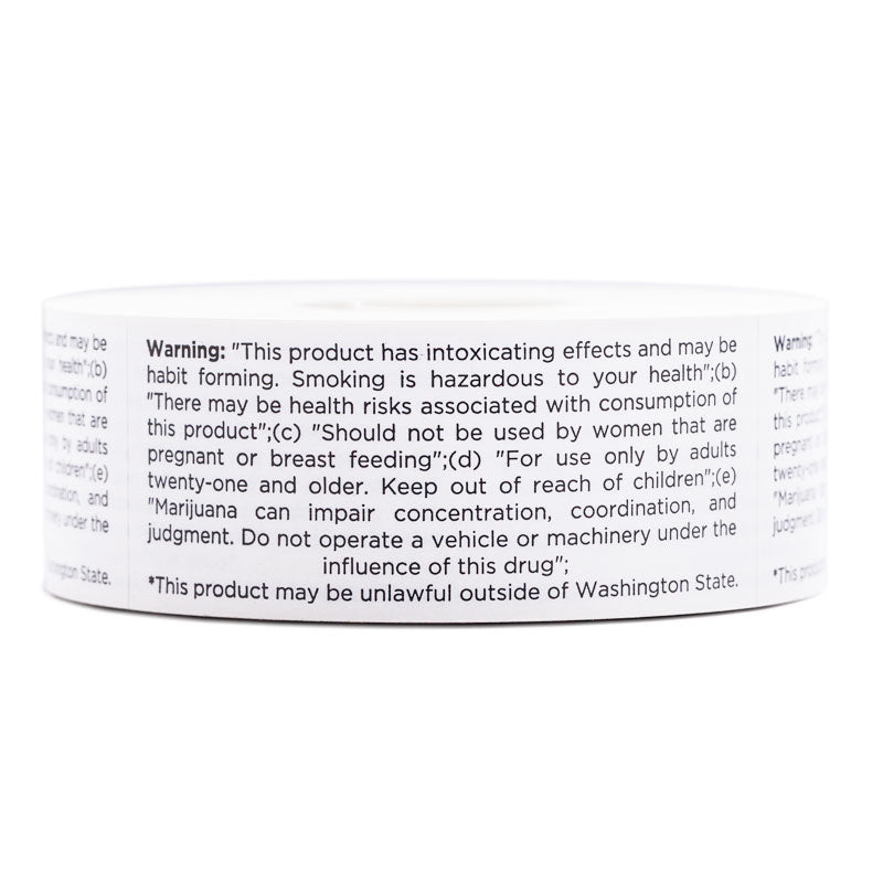 Washington Warning Labels