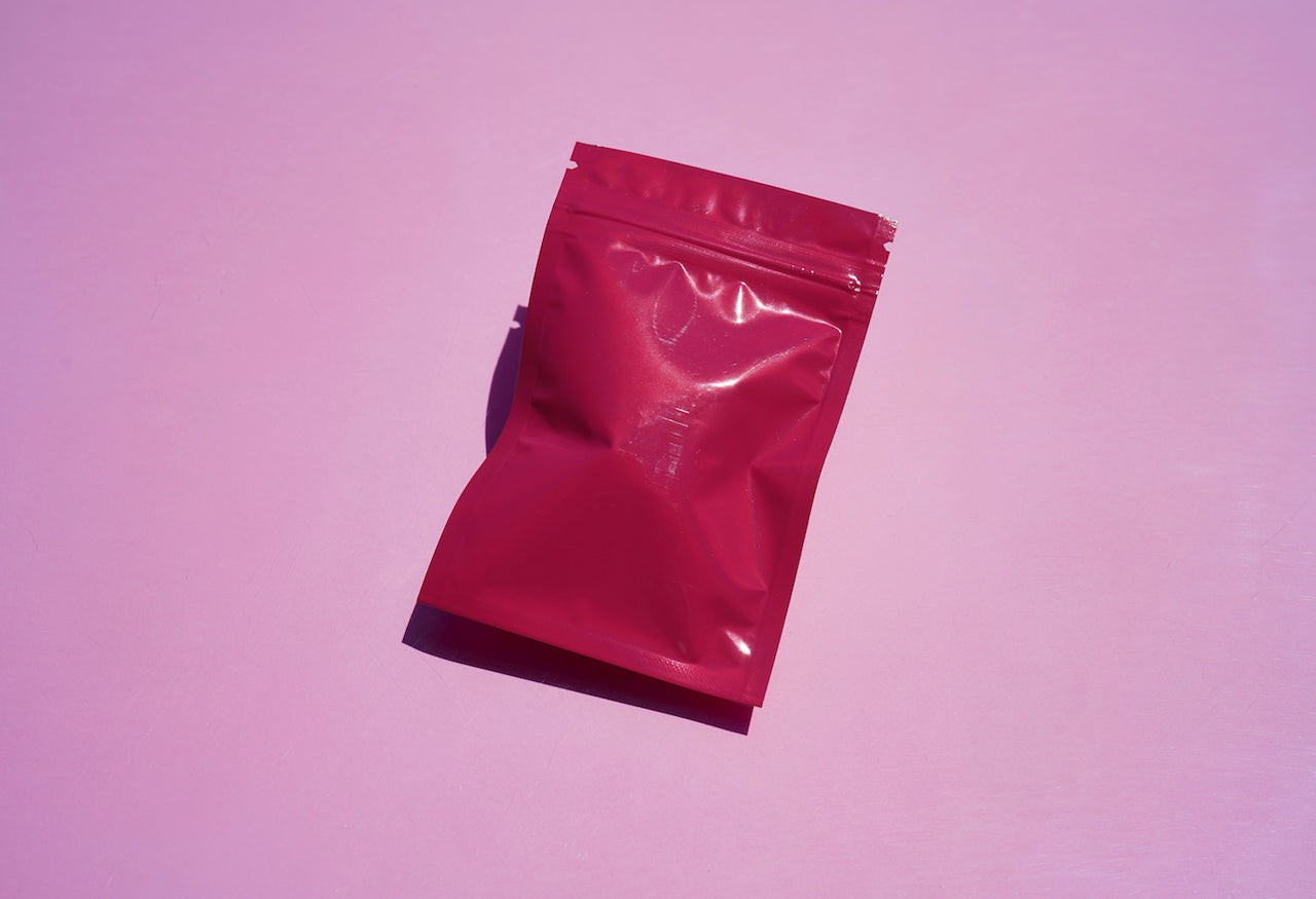 1 Gram Mylar Bags - Pink