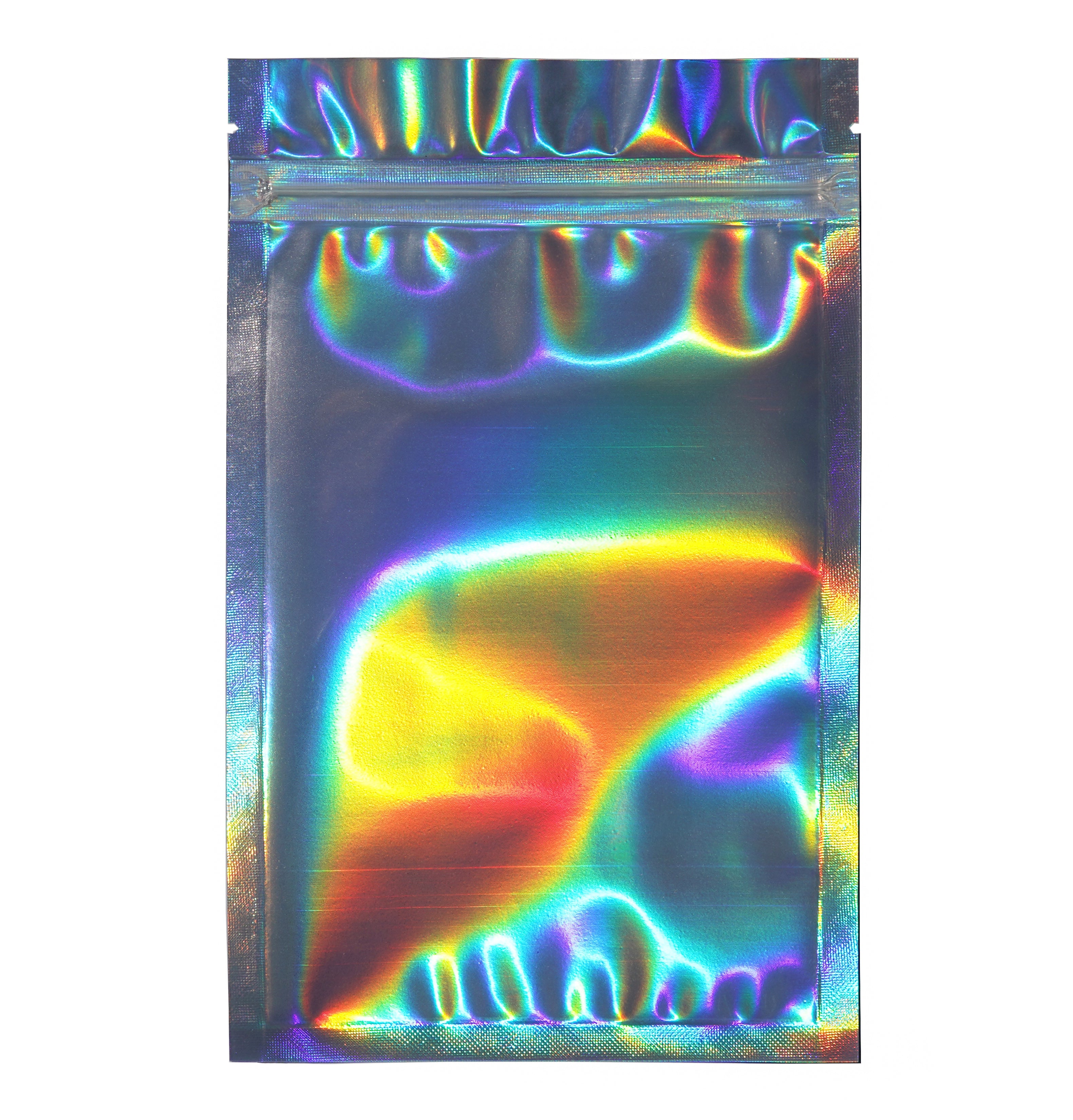 1/2 oz Mylar Bags - Holographic / Clear