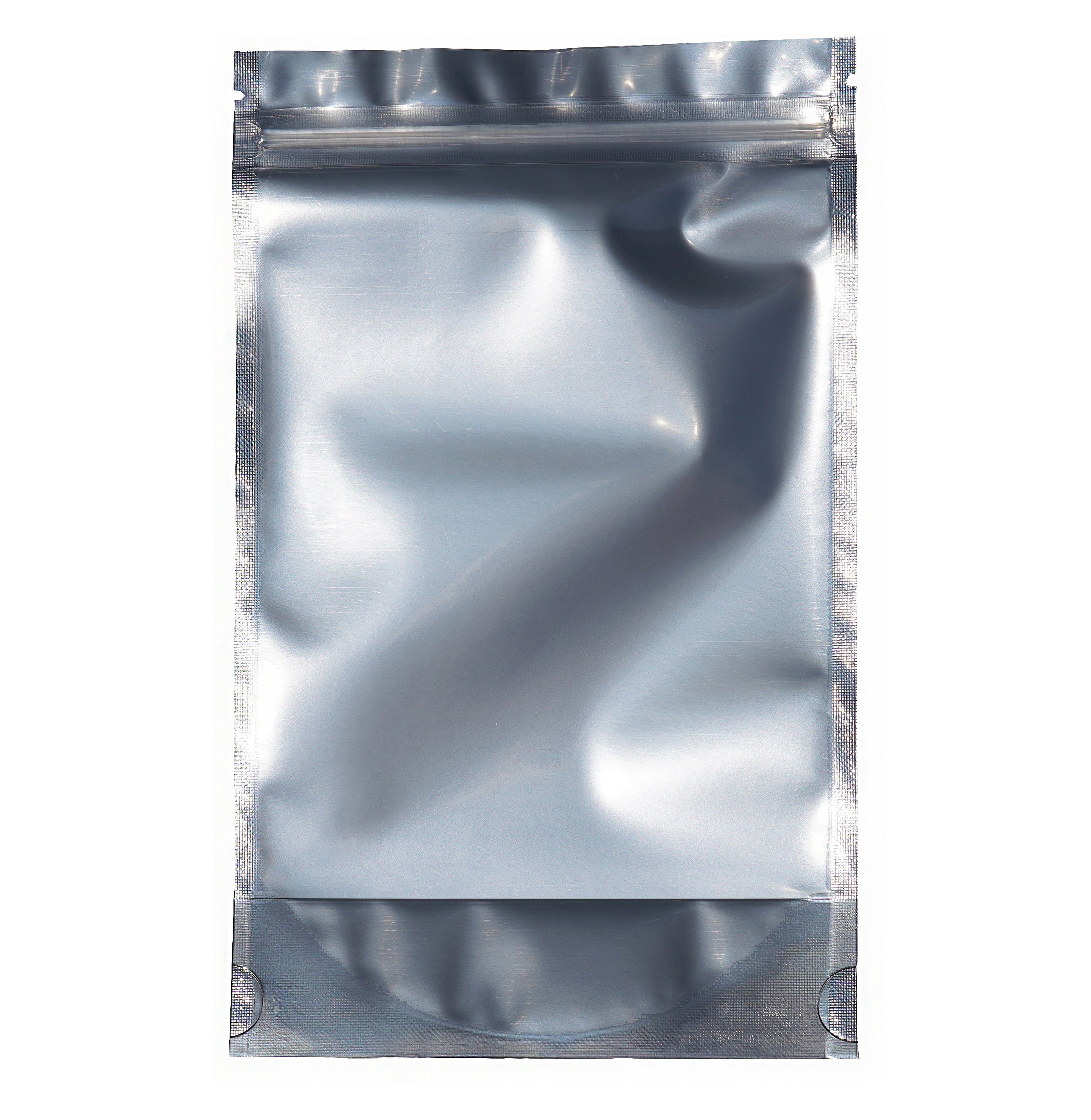 1/8oz Mylar Bags - White / Clear